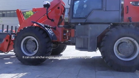 Ce Mammut CS915 1500 kg Mini-/Kleiner Front- und Radlader für Bauernhof/Landwirtschaft/Landschaftsbau